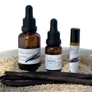 Huile de shiso infusée vanille de Tahaa