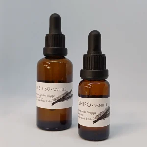 Huile de shiso infusée vanille de Tahaa